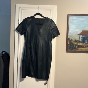 Forest green Zara dress